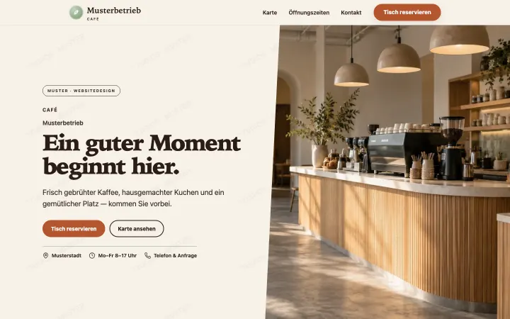 Vorschau Café-Design
