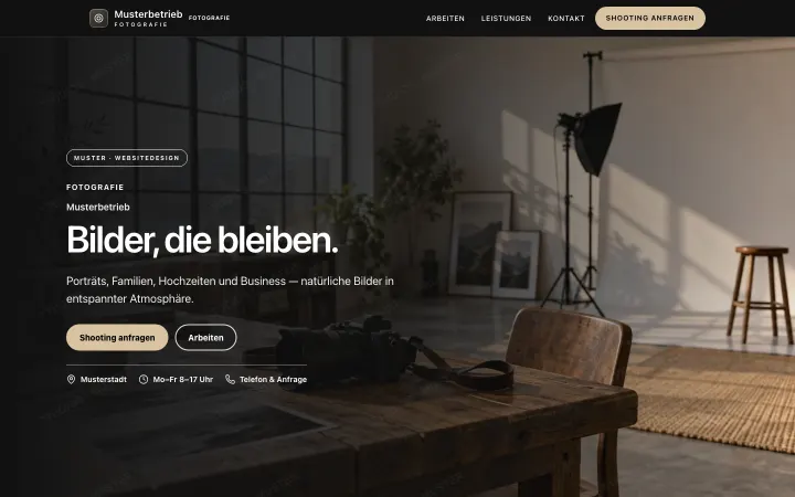 Vorschau Fotografen-Design