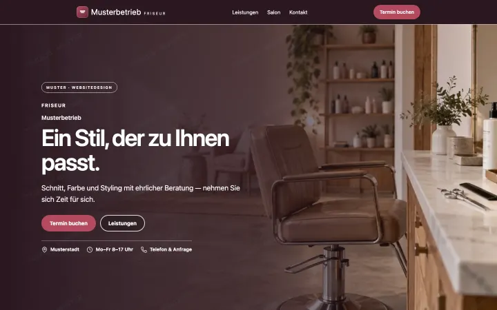 Vorschau Friseur-Design
