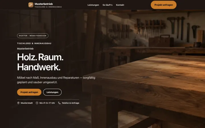 Vorschau Handwerks-Design