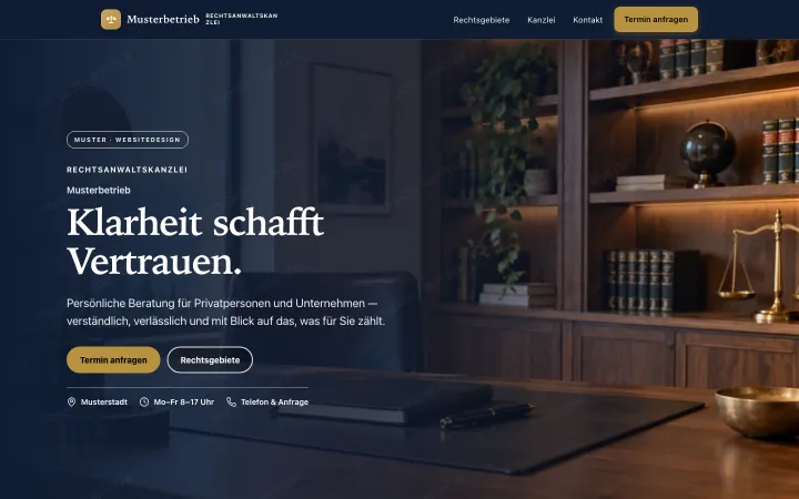 Vorschau Kanzlei-Design