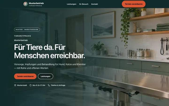 Vorschau Tierarzt-Design