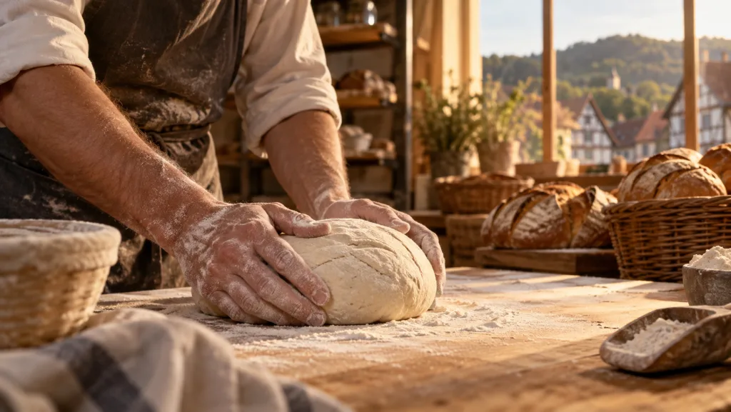Frisch gebackenes Brot